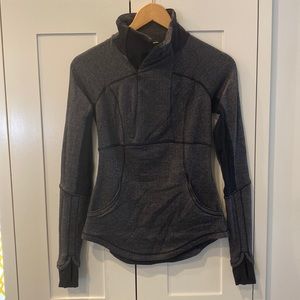 Lululemon Herringbone pattern pull over jacket - SZ 2